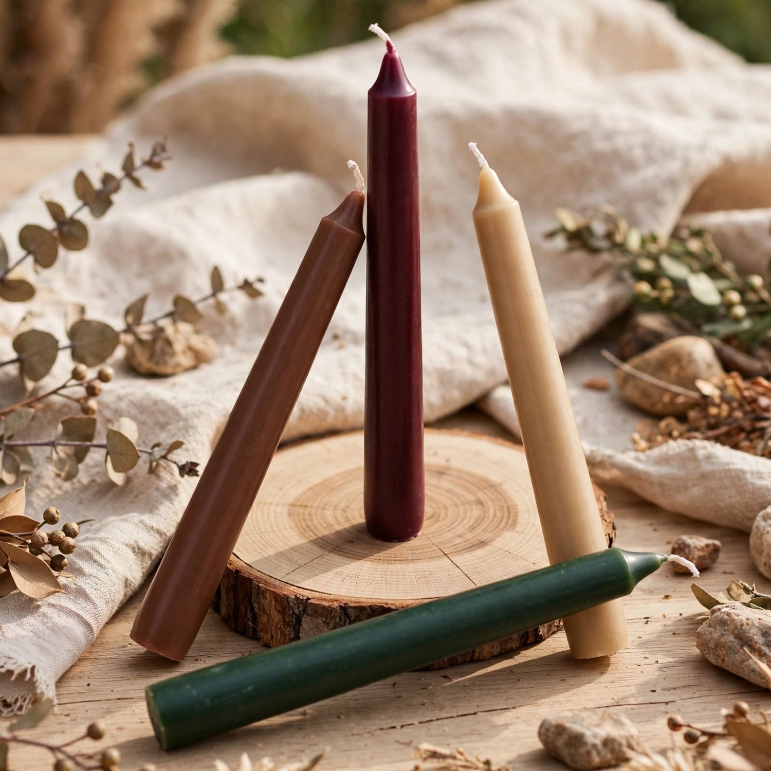 Velas de Mesa y Cena