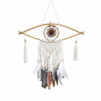 Atrapasueños - Sm Macramé Ojo Colores Surt - Atrapasueños, Artisan Product