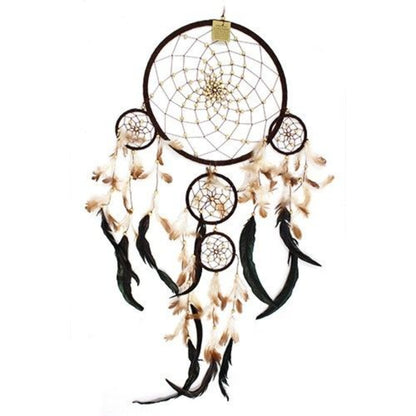 Dreamcatcher Bali XL Hoop - Cream/Coffee/Chocolate
