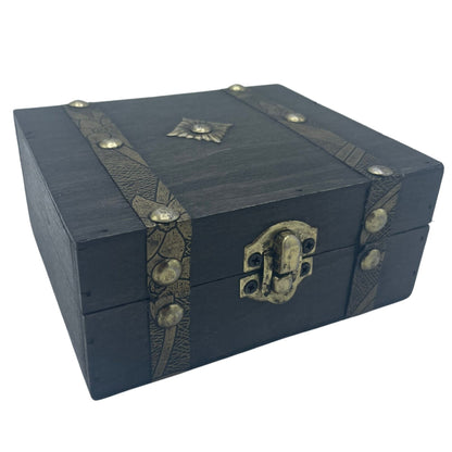 Square Tea Caddy - Gray