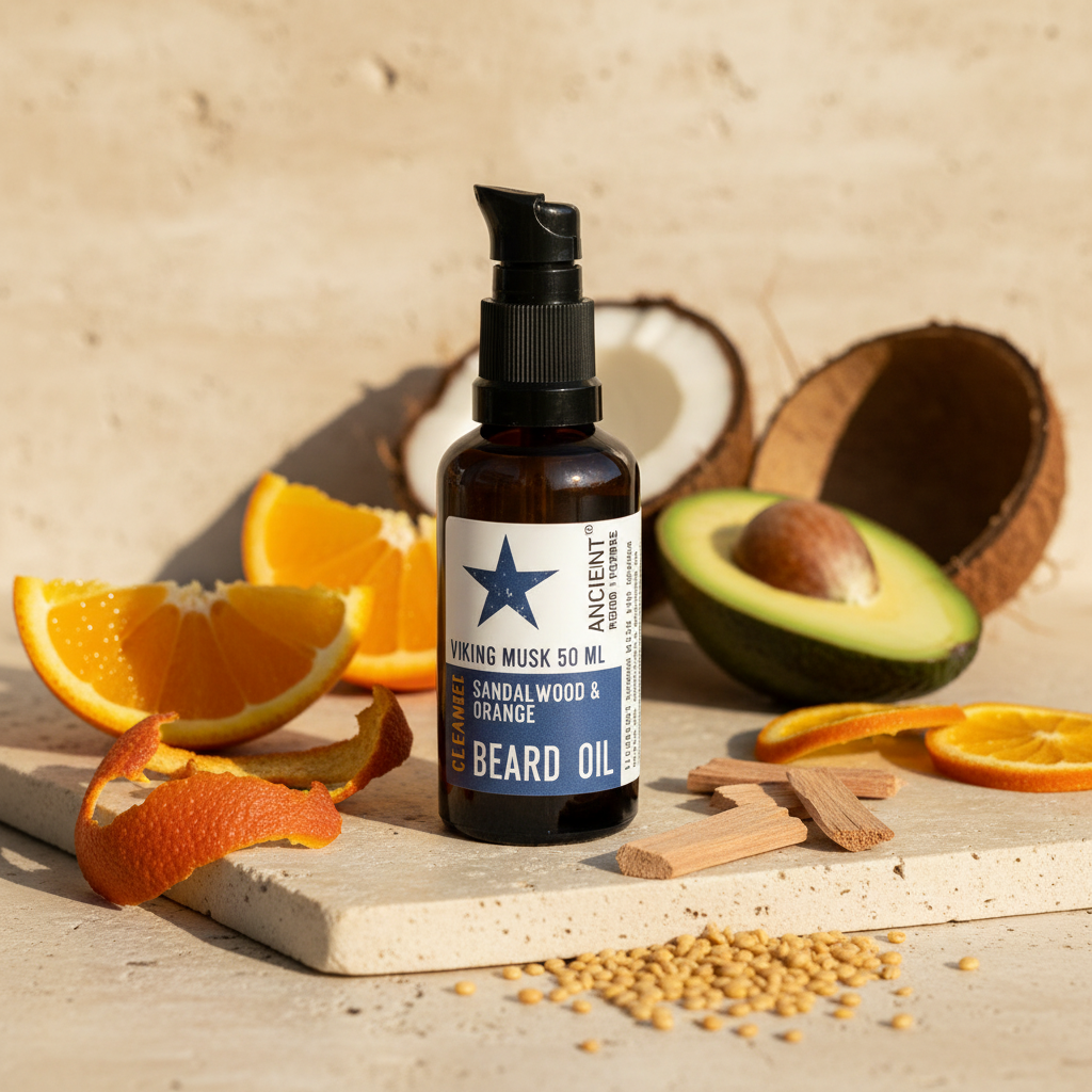 Almizcle Vikingo - Escena boho con bote real