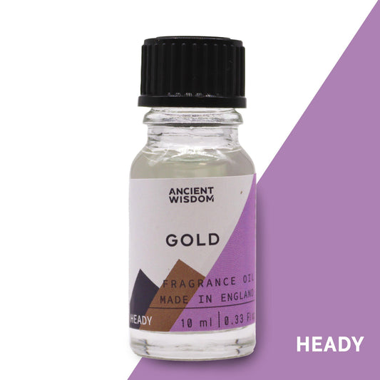 Aceites de Fragancia 10ml - Oro - Aceites de Fragancia 10ml, Cruelty Free