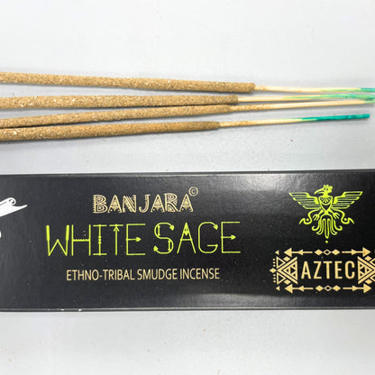 Incienso Banjara Tribal Smudge - Salvia Blanca - Incienso Banjara Tribal Smudge