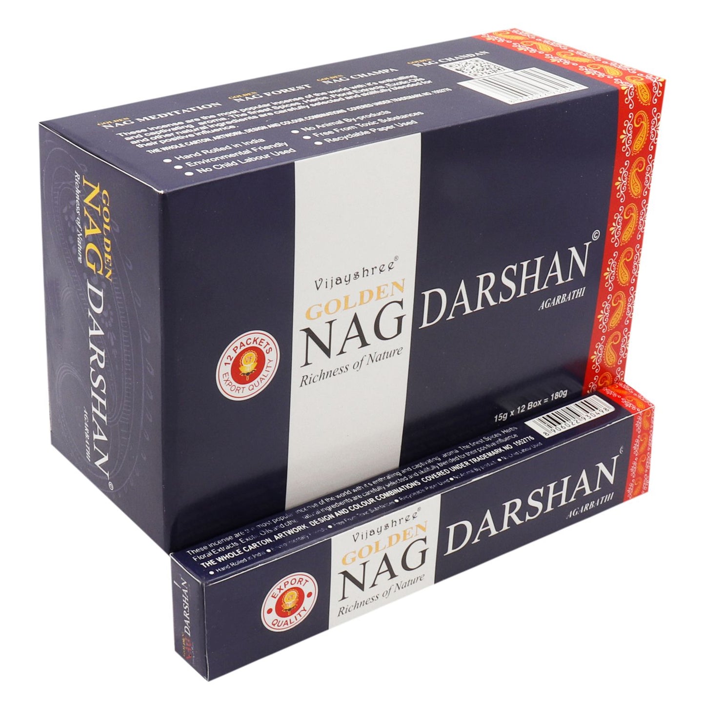 15g Incienso Dorado Nag - Darshan - Incienso Golden