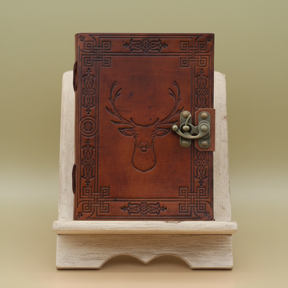 Cuaderno de Cuero Ciervo