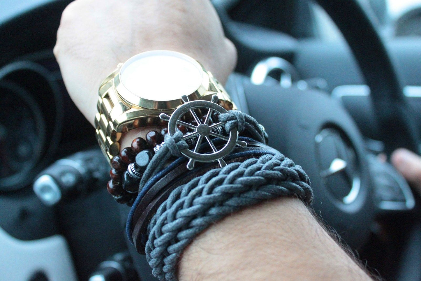 Pulsera de Hombre - Interesante (color aleatorio)