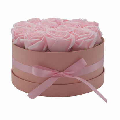 Caja de Regalo - Rosas de Jabón · 14 ud Rosa Redonda