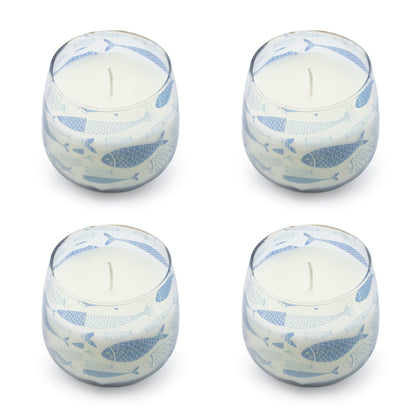 Velas en frascos de vidrio pequeños - Seabreeze