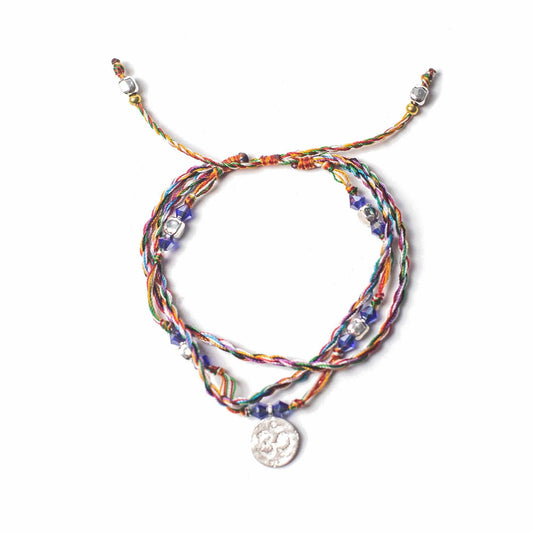 Temple Rope Bracelet - Om in serenity