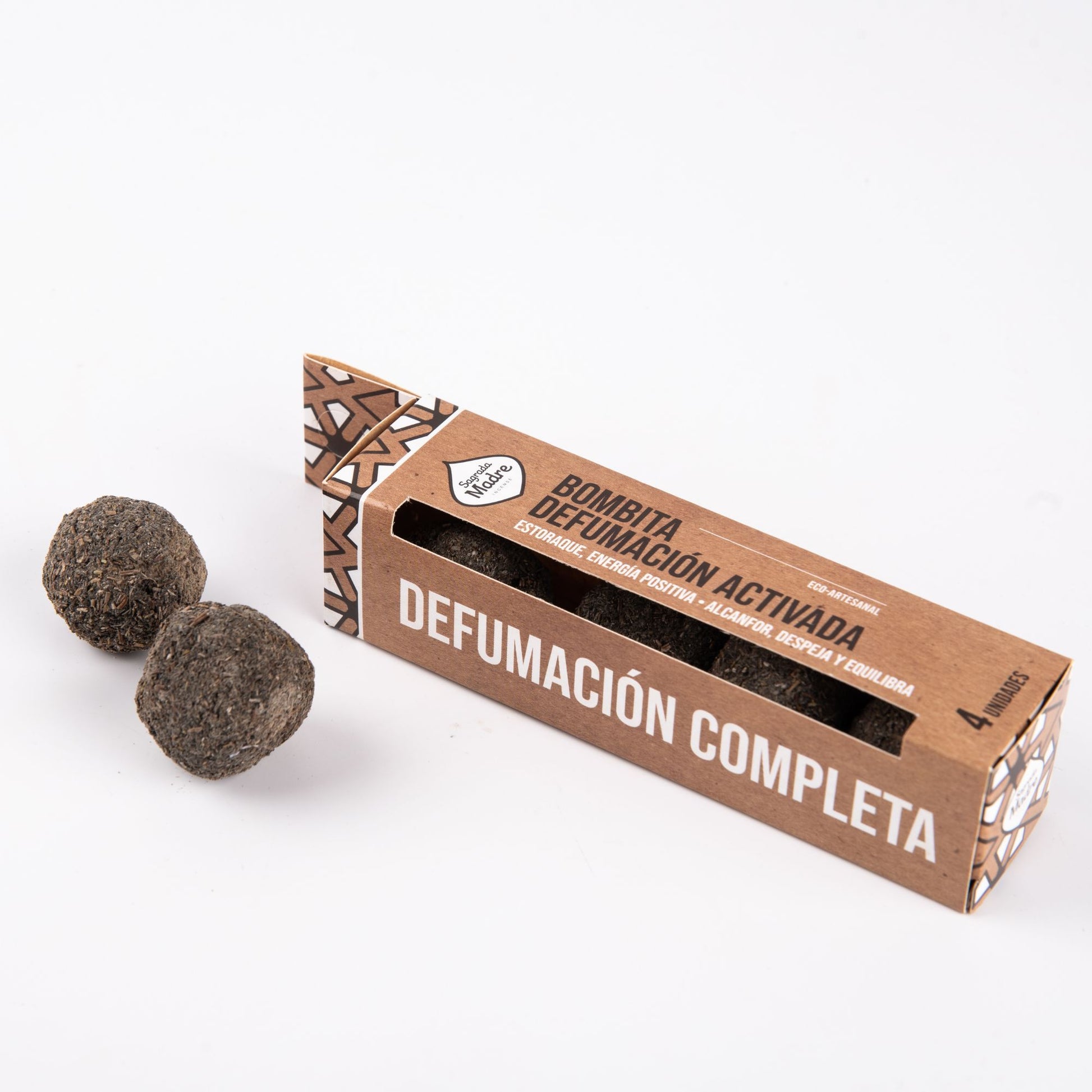 Caja de 4 Bombitas de Incienso Defumacion Comp - Bombitas de Incienso Naturales