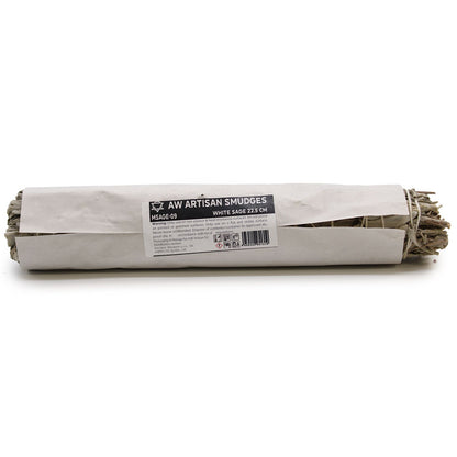 Atado de Hierba - Salvia Blanca 22.5 cm - Atados de Smudge – Envuelto individualmente
