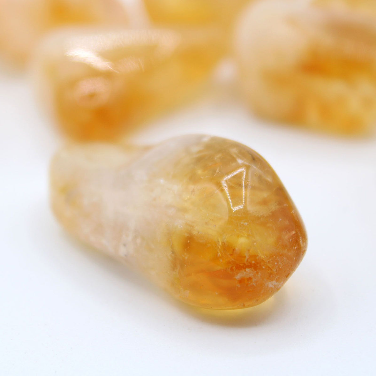 L Tumble Stones - Citrine - Brasil - Piedras Naturales Irregulares