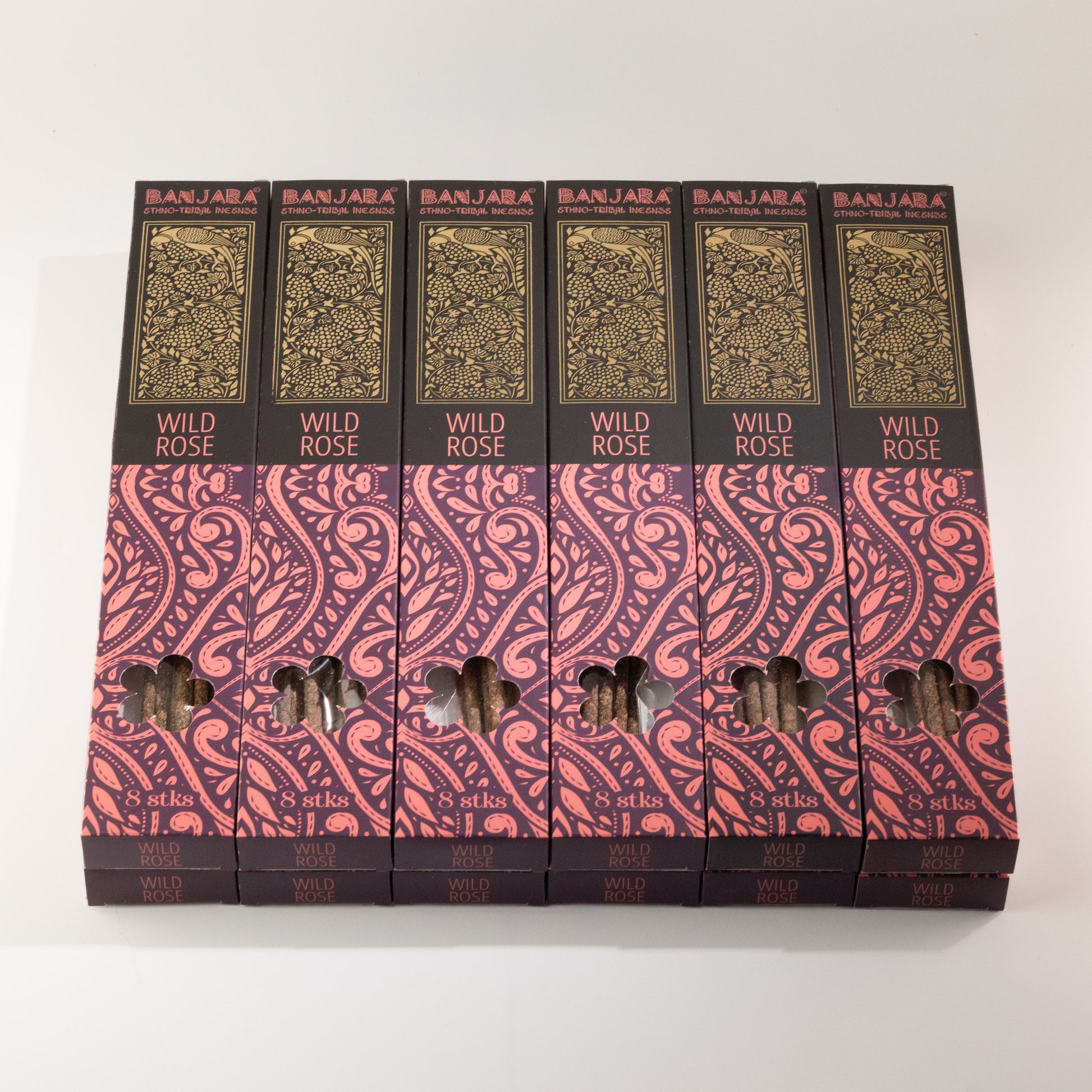 Incienso Banjara Extra Largo - Rosa silvestre - Incienso Banjara Extra Largo, Gift Packaging
