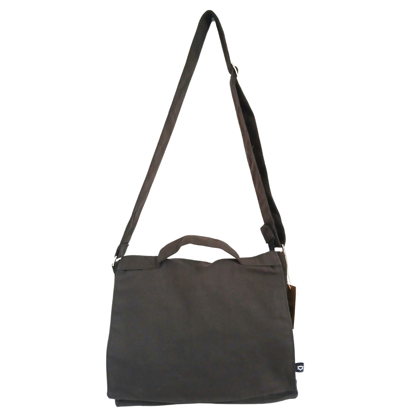 Bolsa Mensajera de Algodón Lona para Portátil - Charcoal