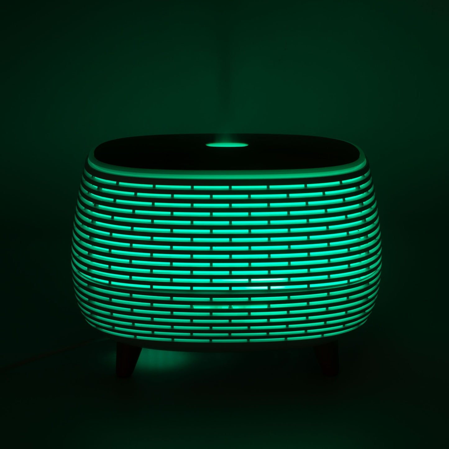 Aromaterapia Futurista con estrías - USB - Cambio de color - Control remoto - Difusores de aromas, aromaterapia