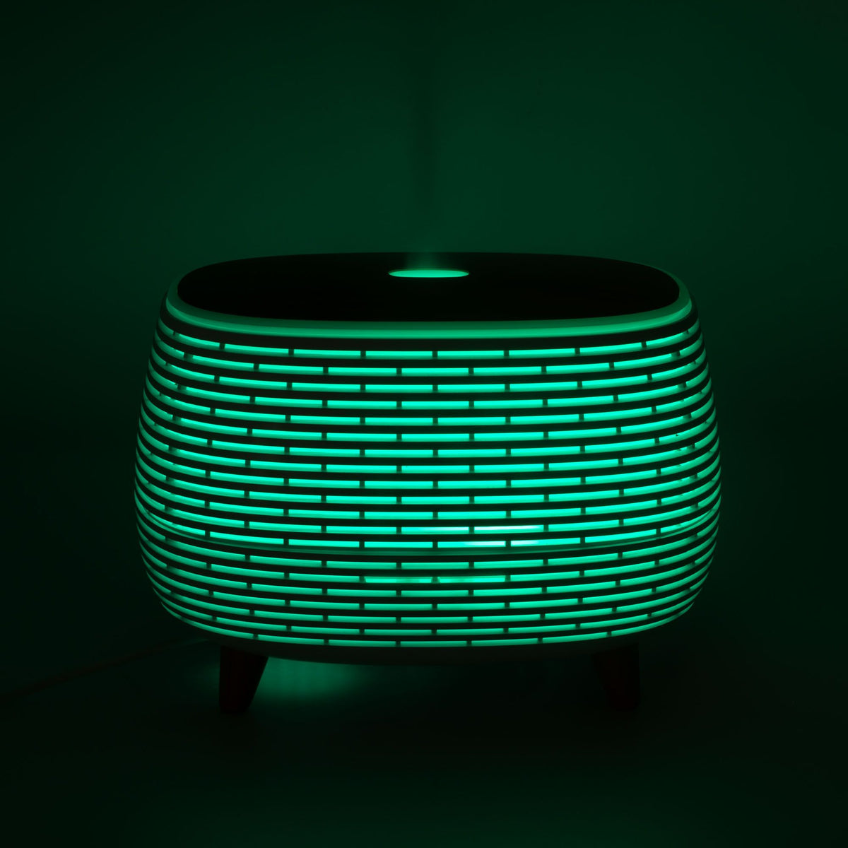 Aromaterapia Futurista con estrías - USB - Cambio de color - Control remoto - Difusores de aromas, aromaterapia