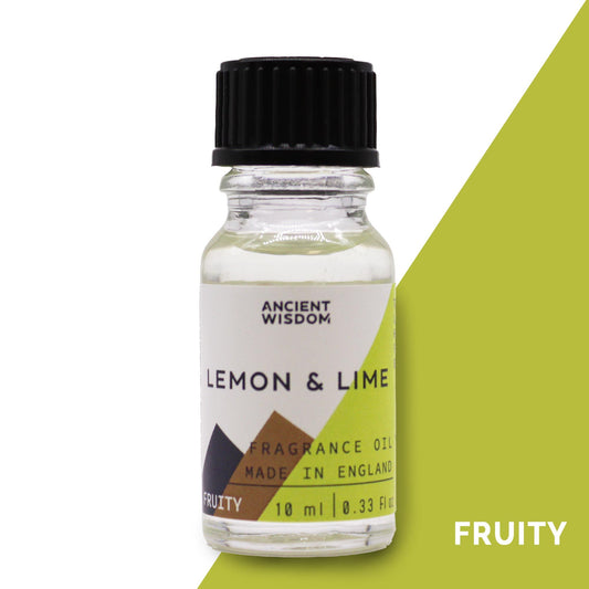 Aceites de Fragancia 10ml - Limón y lima - Aceites de Fragancia 10ml, Cruelty Free