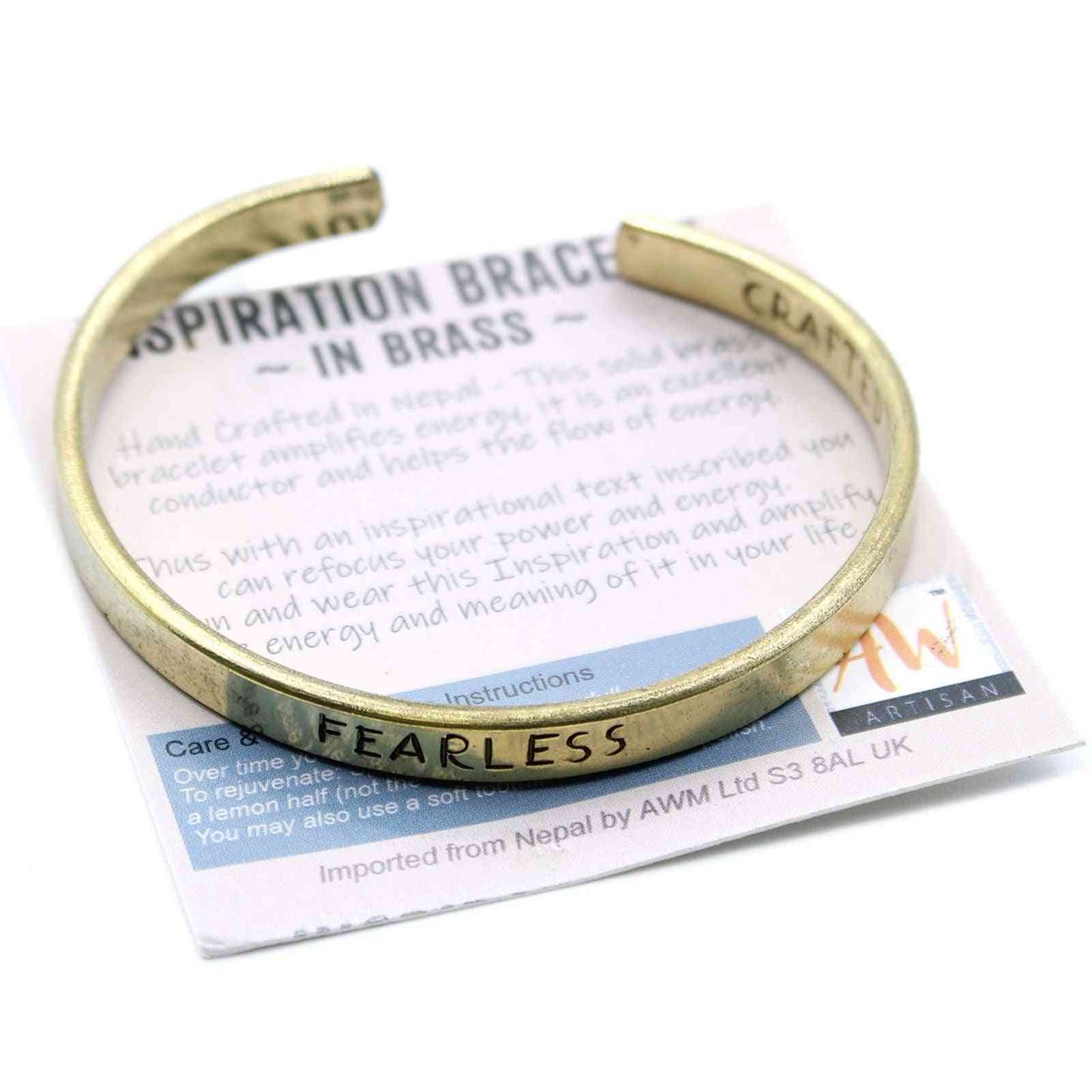 Pulsera de Inspiración - Selección de Latón
