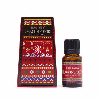 Aceite con fragancia de la India Banjara 10ml - Sangre de Dragón - Aceites de Fragancias Indias 10ml