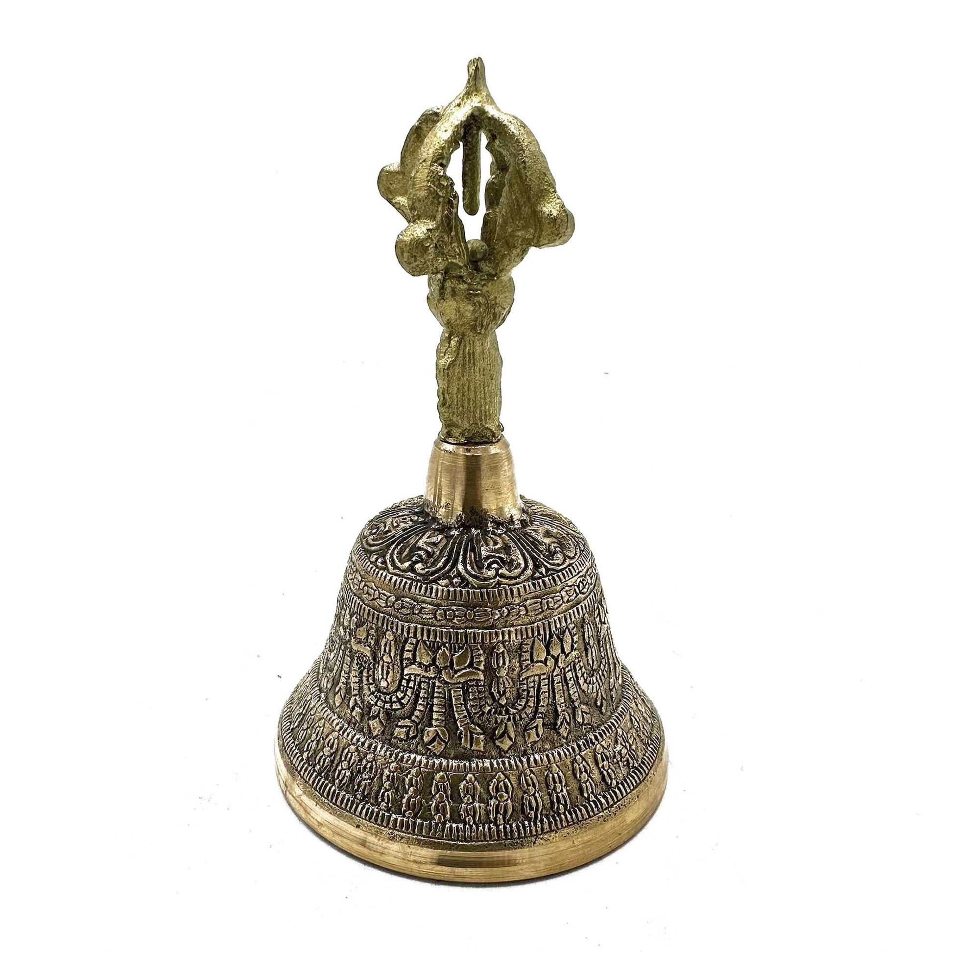 Campana Tingsha tibetana grande - 8x15cm - Campanas Tibetanas y Tingsha, artesanal
