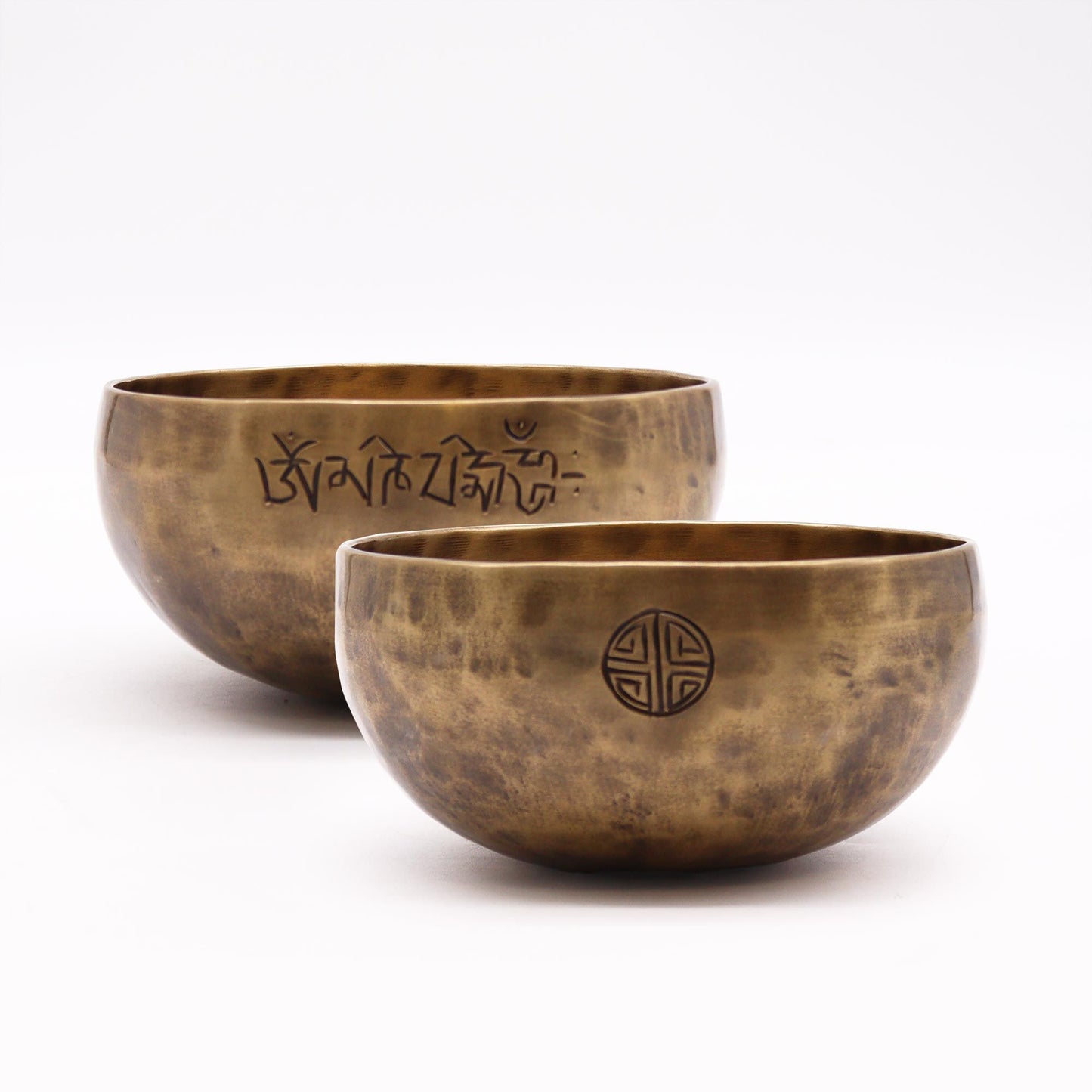 Cuenco lunar nepalí mediano - (aprox. 750 g) - 15 cm - Artículos Tibetanos