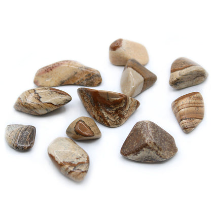 L Tumble Stones - Piedra del desierto Kalahari