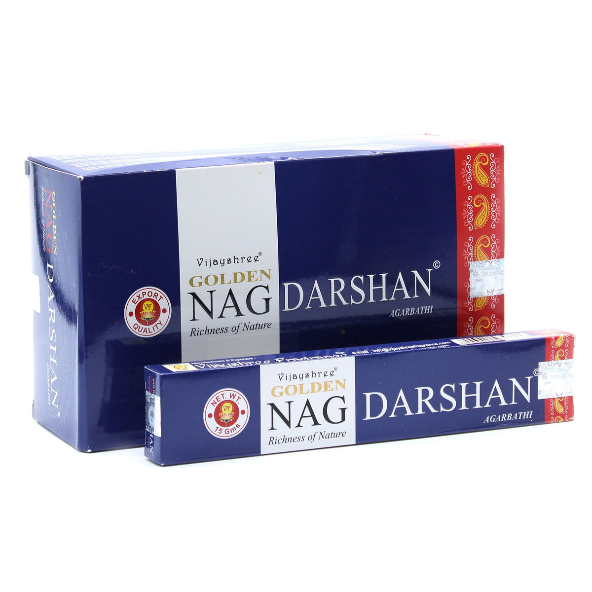 15g Incienso Dorado Nag - Darshan - Incienso Golden