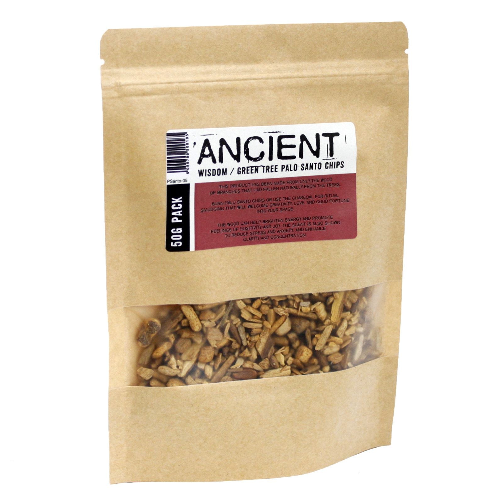 50g Trozos de árbol verde de palo santo - Palo Santo