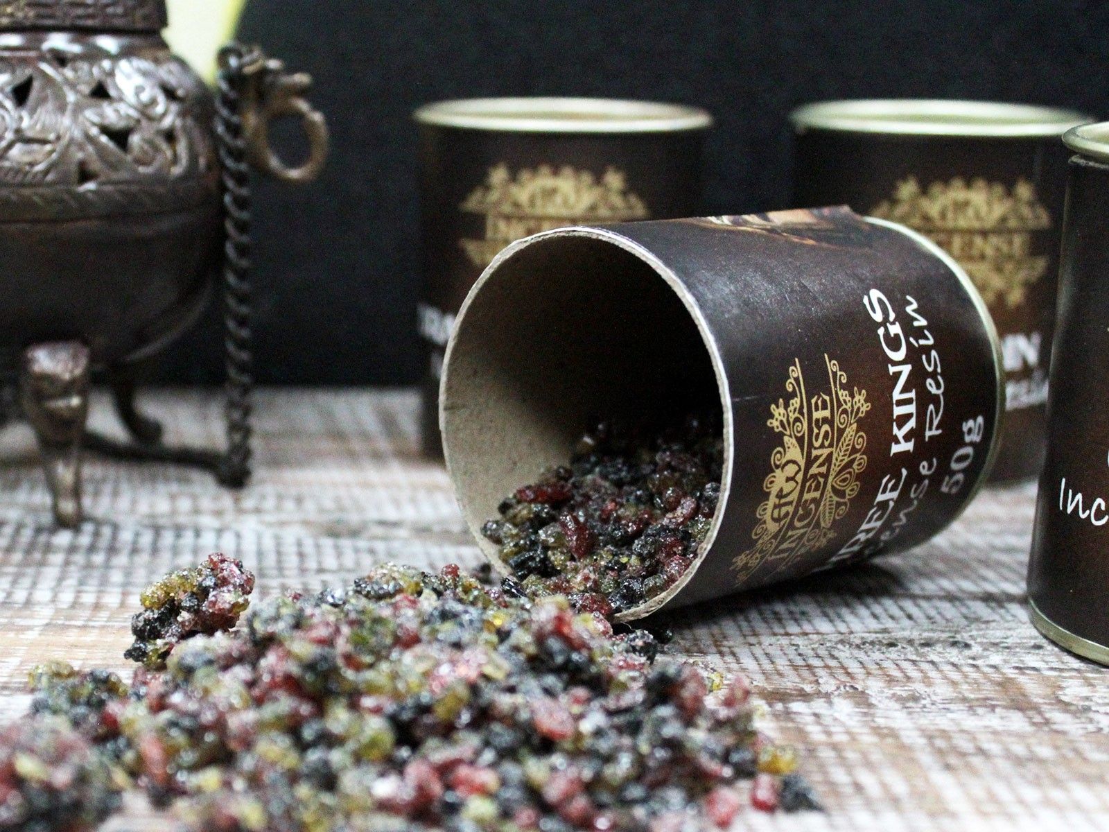 50g Resina Guggal - Incienso Resina 50g Latas