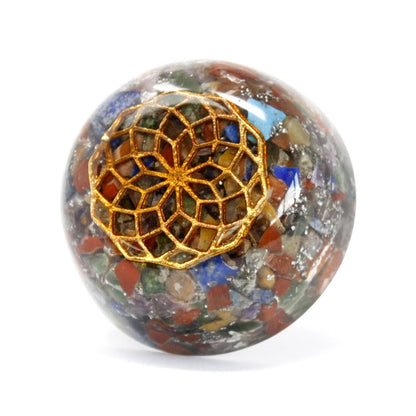 Orgonite de oficina - Piedras múltiples - Paquete de organite de escritorio