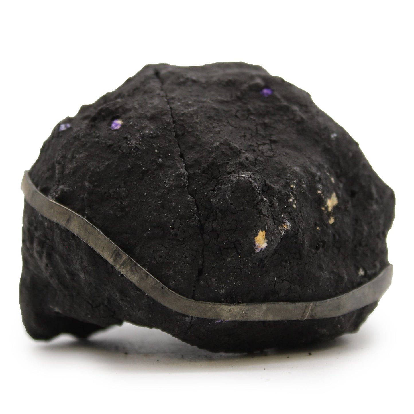 Geodas de calcita coloreada - Piedra Negra - Morado - Geodas de Calcita Coloreadas y Cúmulos de Cuarzo, calcita