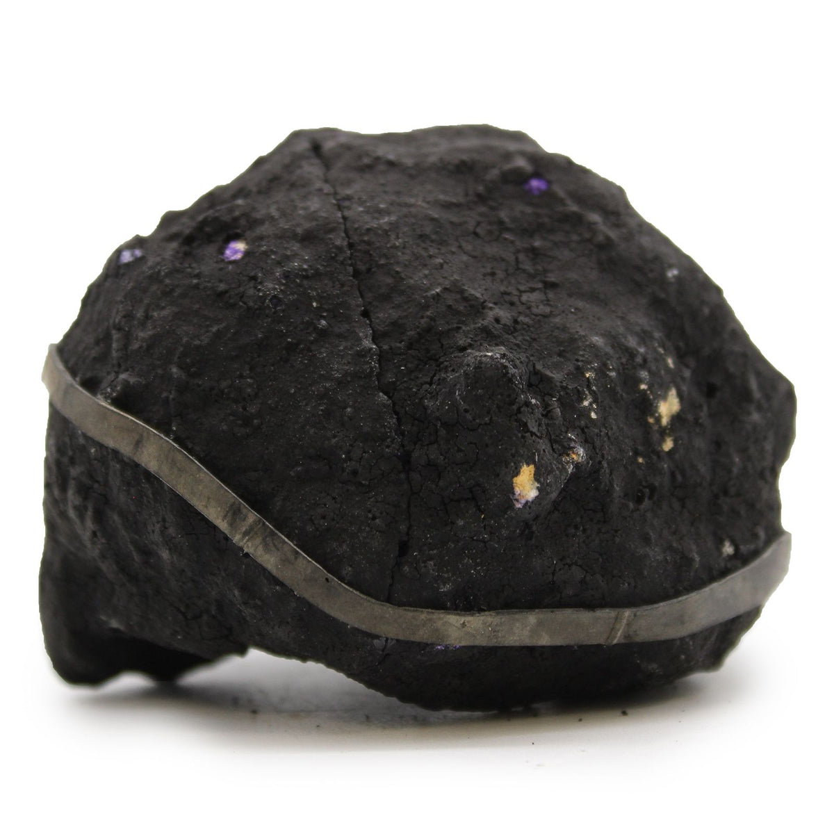 Geodas de calcita coloreada - Piedra Negra - Morado - Geodas de Calcita Coloreadas y Cúmulos de Cuarzo, calcita