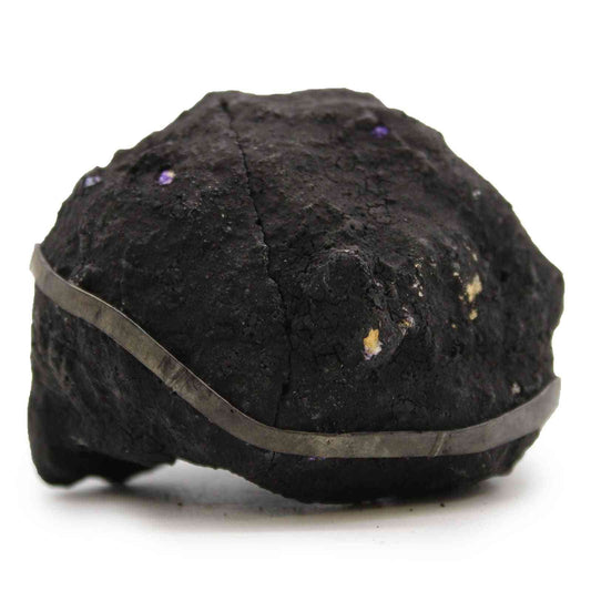 Geodas de calcita coloreada - Piedra Negra - Morado - Geodas de Calcita Coloreadas y Cúmulos de Cuarzo, calcita