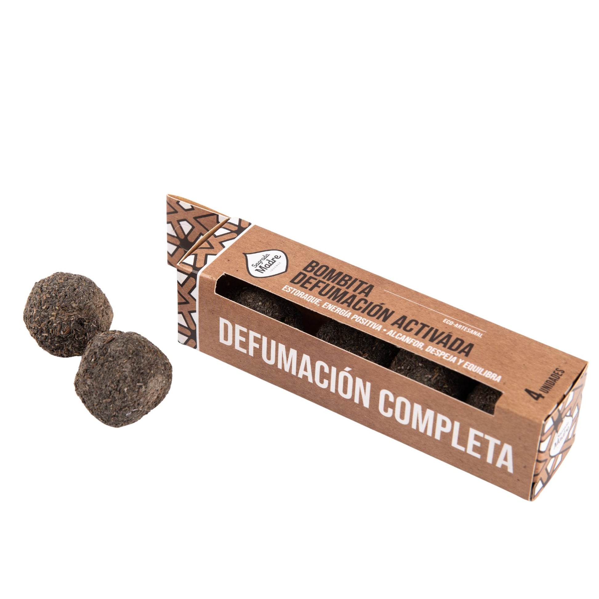 Caja de 4 Bombitas de Incienso Defumacion Comp - Bombitas de Incienso Naturales