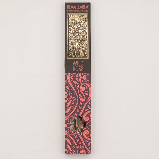 Incienso Banjara Extra Largo - Rosa silvestre - Incienso Banjara Extra Largo, Gift Packaging