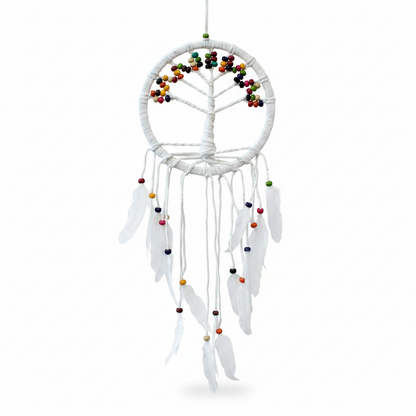 Árbol de la vida Atrapasueños - Algodón 22cm (surtido) - Árbol de la vida Atrapasueños, algodón