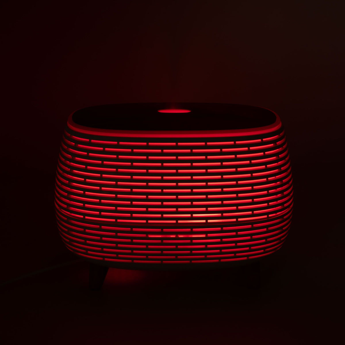 Aromaterapia Futurista con estrías - USB - Cambio de color - Control remoto - Difusores de aromas, aromaterapia