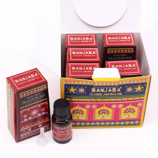 Aceite con fragancia de la India Banjara 10ml - Sangre de Dragón - Aceites de Fragancias Indias 10ml