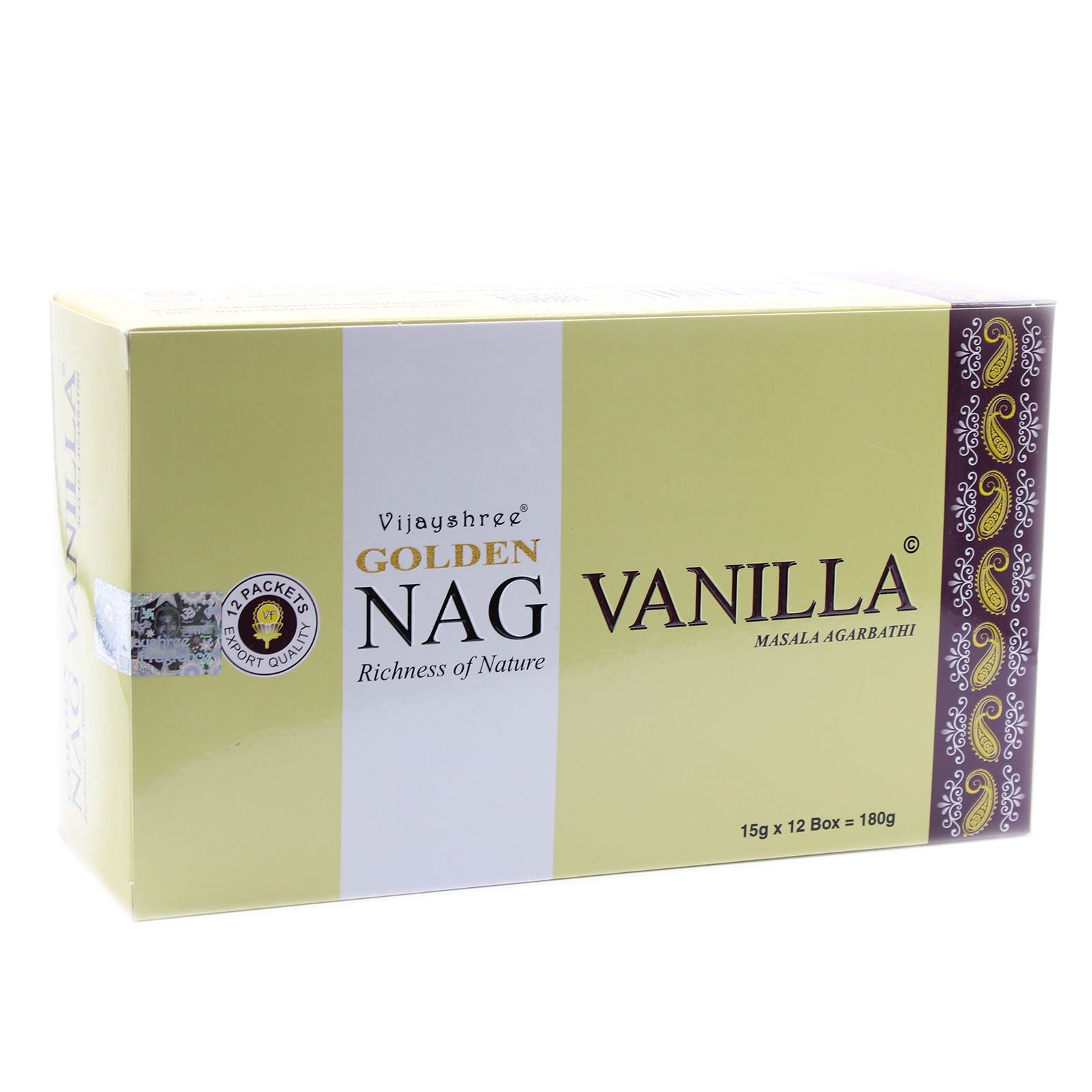 15 g de incienso de vainilla dorada - Incienso Golden