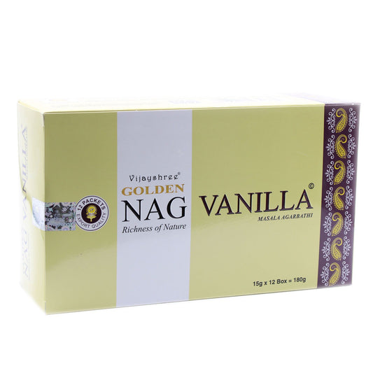 15 g de incienso de vainilla dorada - Incienso Golden