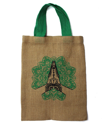 Bolsa de Yute- 5 Diseños Místicos ( Aleatorio)