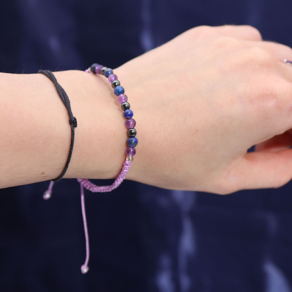 Vela de cristal del zodiaco con pulsera de piedras preciosas - Aquarious - Velas de cristal del zodiaco con brazalete de pied