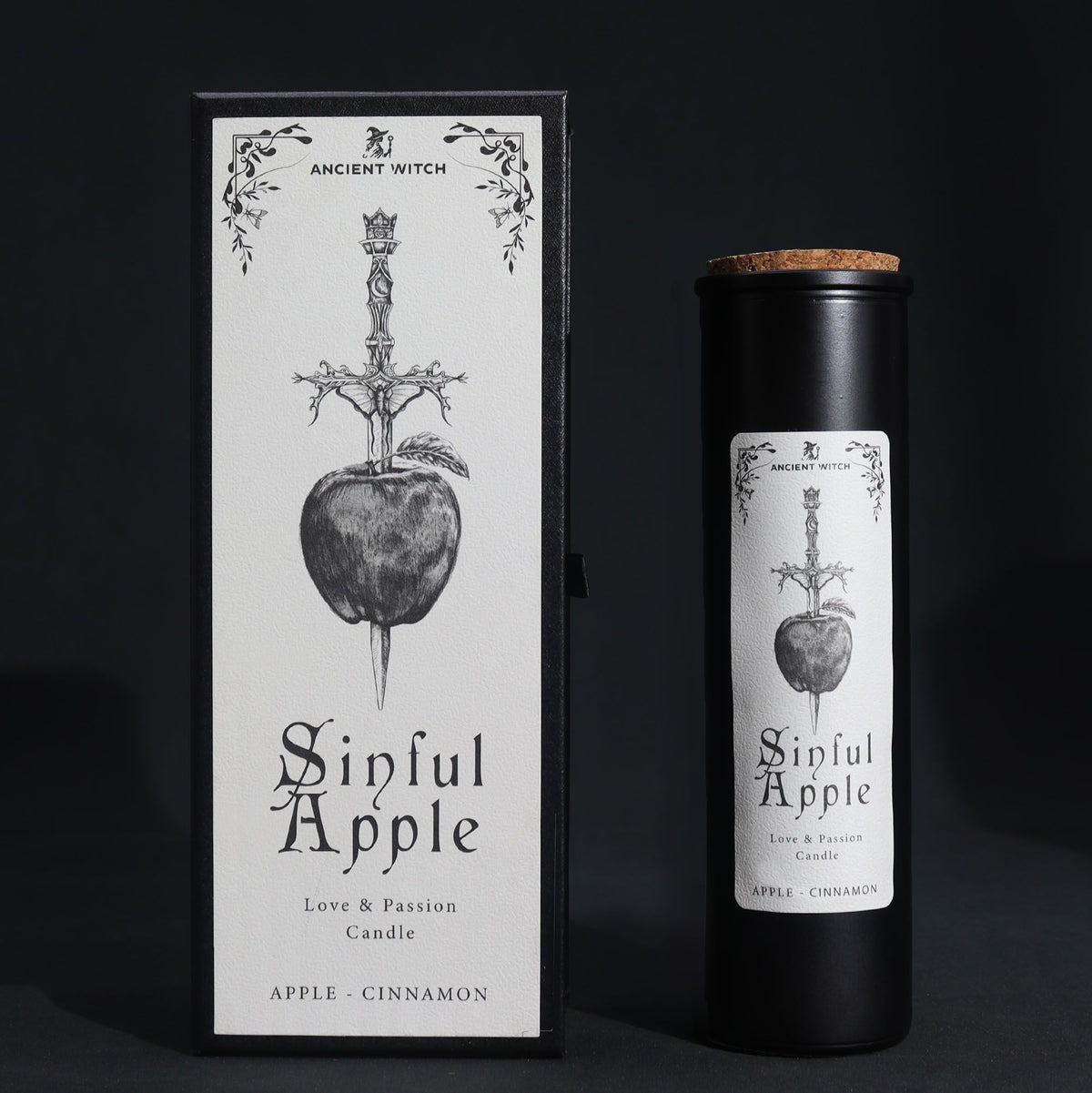 Velas Purificadoras de Brujas Antiguas - Manzana pecaminosa - Velas Purificadoras de Brujas Antiguas, athame