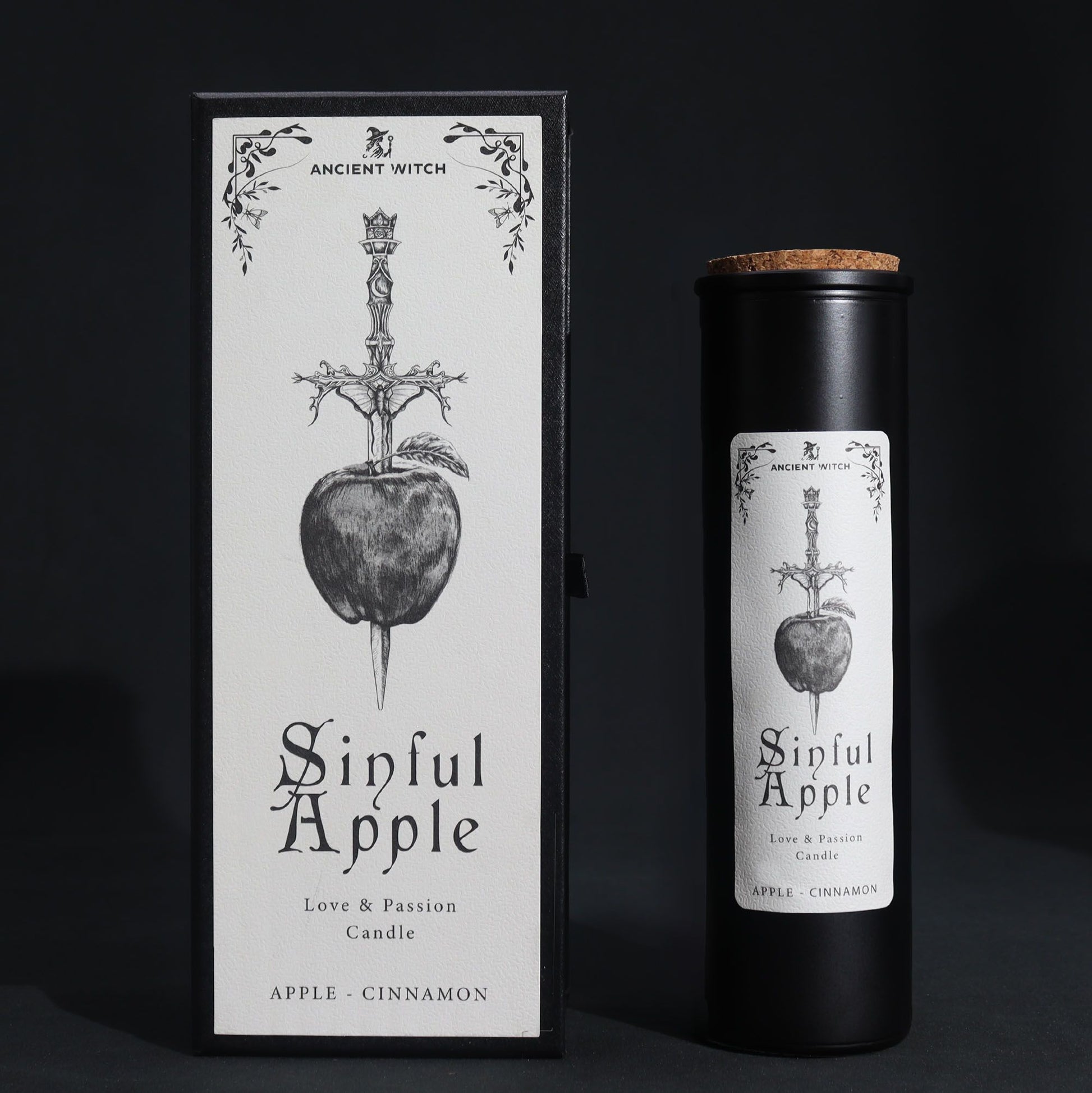Velas Purificadoras de Brujas Antiguas - Manzana pecaminosa - Velas Purificadoras de Brujas Antiguas, athame