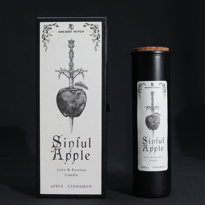 Velas Purificadoras de Brujas Antiguas - Manzana pecaminosa - Velas Purificadoras de Brujas Antiguas, athame