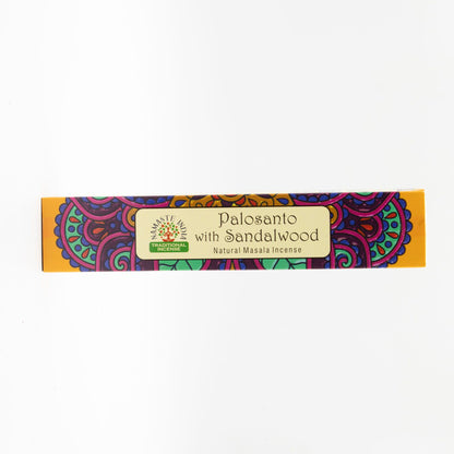 Namaste Mandala Masala Incienso - Palo Santo con Sándalo - Incienso Namaste Mandala Masala