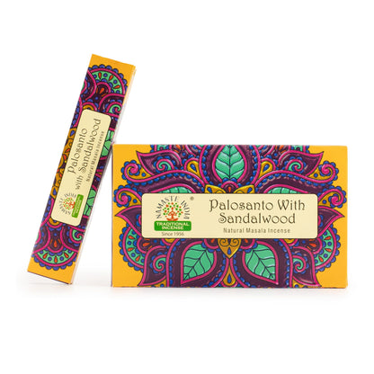 Namaste Mandala Masala Incienso - Palo Santo con Sándalo - Incienso Namaste Mandala Masala