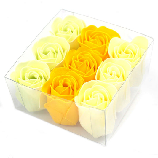 Set 9 Rosas de Jabón Primavera