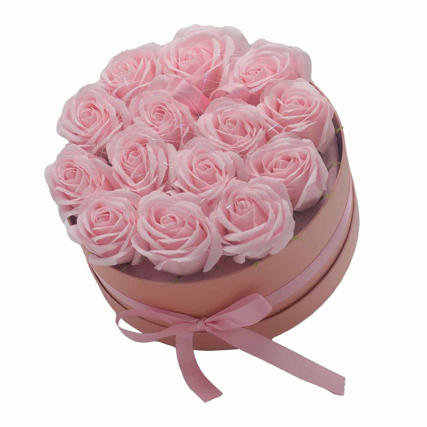 Caja de Regalo - Rosas de Jabón · 14 ud Rosa Redonda