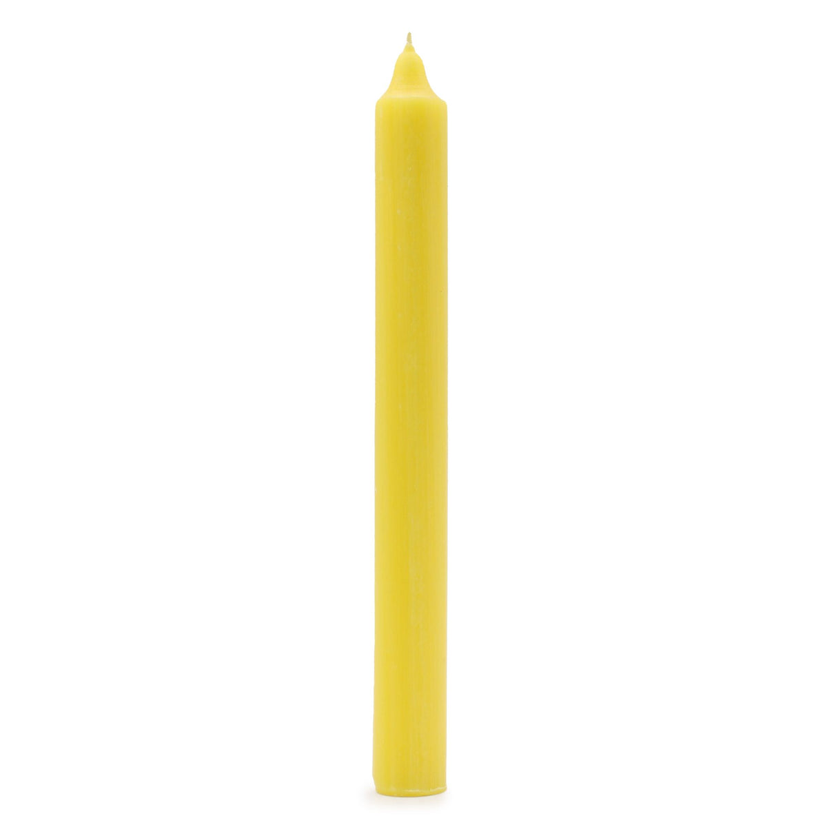 Juego de Velas de Mesa de Color Sólido - Pack de 21 - Limón Rústico - Juego de Velas de Mesa de Color Sólido, decoración mesa